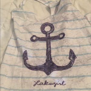 White razor tank top